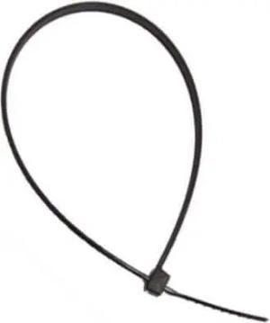 Mirage Kabelbinder 140x3,5mm Schwarz - 100 Stück für Kabelmanagement