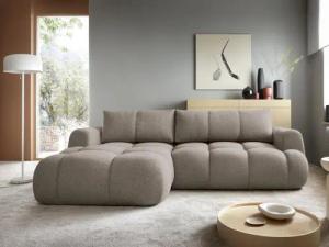 MIRJAN24 Ecksofa Mitto, mit Bettkasten und Schlaffunktion, Ausziehautomatik DL, 270x173x85 cm