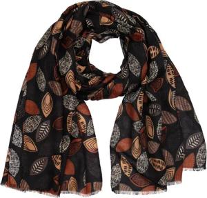 MIRROSI Modeschal Weich XXL ca.90x180cm Schal Bunt Blatt Muster, (Neue Kollektion Herbst/Winter 2025, ca. 165 Gramm), Damen Halstuch ideal für Herbst und Winter oder Ganzesjahr
