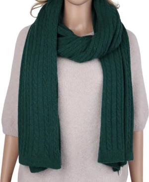 MIRROSI Strickschal Damen Schal mit Zopfmuster (180 x 50 cm, ca. 200 g), (Neue Kollektion Herbst/Winter 2025)