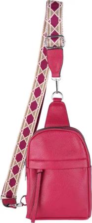 MIRROSI Umhängetasche Sling Bag,Brusttasche, Crossbody 15x22x5cm (für Ausflüge, Reisen, Wanderungen, und Partys), auch für die Verwendung als Rucksack oder Daypack geeignet