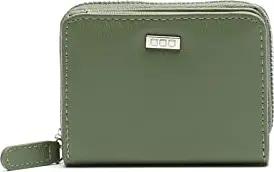 MISAKO Pairan Kleine Glatte Brieftasche Damen - Pairan Grün 8 X 11 X 3 cm