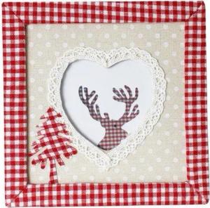 Mitienda Shop Bilderrahmen aus Stoff, 20 x 20