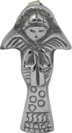 Mitienda Shop Deko-Figur Engel betend aus Zinn zum Aufhängen