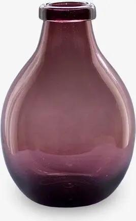 Mitienda Shop Dekovase Botellon lila | mundgeblasenes Unikat , 25 cm