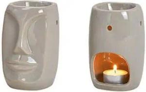 Mitienda Shop Duftlampe aus Keramik Gesicht