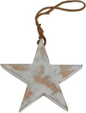 Mitienda Shop Fensterdeko Stern, Weihnachtsdeko aus Holz