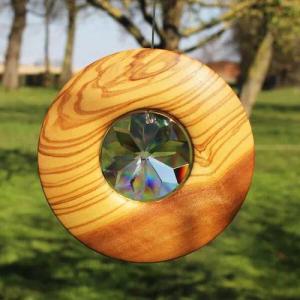 Mitienda Shop Fensterschmuck aus Holz zum Aufhängen Rivoli