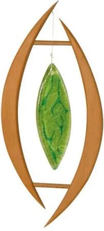 Mitienda Shop Fensterschmuck Oliva mit grünem Glasstein