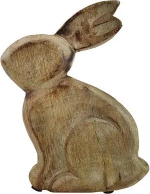 Mitienda Shop Handgemachter Osterhase Charly aus Holz 20cm