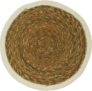 Mitienda Shop Handgemachtes Tischset aus Seegras rund