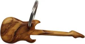 Mitienda Shop Schlüsselanhänger aus Holz "E-Gitarre"