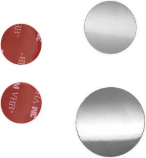 Mobilefox Smartphone-Halterung Ersatzteile Set für Magnet Kugelkopfhalterung Klebeplättchen