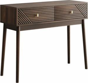 MODFU Schreibtisch mit Schubladen (Walnuss Konsolentisch im Mid-Century Modern Design)