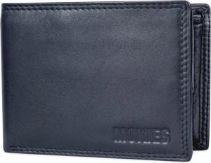MOKIES Geldbörse Herren Portemonnaie G305 Nappa (querformat), 100% Echt-Leder, RFID-Schutz, Nappa-Leder, GESCHENKBOX