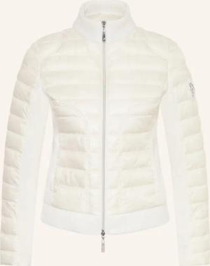 monari Steppjacke im Materialmix mit Schmucksteinen