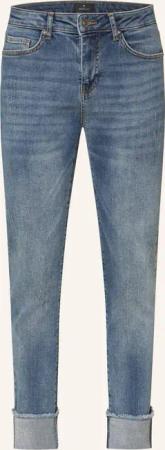 monari Straight Jeans mit Schmucksteinen