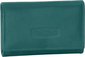 Money Maker Geldbörse RFID Damen Geldbörse Portemonnaie Geldbeutel Damenbörse Leder, Damen Geldbörse klappbar mit Drückknopf Portemonnaie Geldbeutel