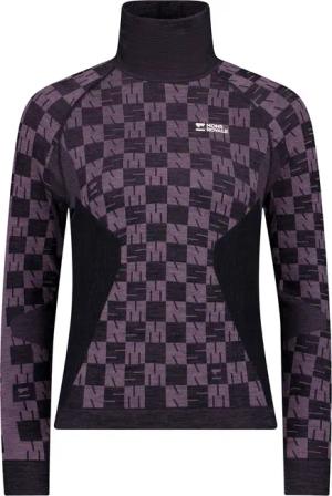 Mons Royale Damen Ascender Merino Seamless Mock Longsleeve