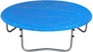 monzana Trampolin-Abdeckplane, Trampolin Abdeckung Ø 183 cm blau reißfest UV-beständig