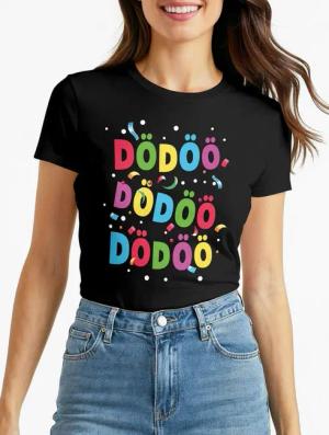 MoonWorks Print-Shirt Damen T-Shirt Fasching Karneval Konfetti Spruch Party Feiern Funshirt mit Print