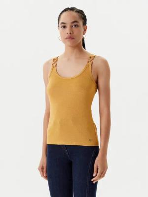 Morgan Top 251-DIDONI Gelb Slim Fit