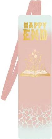 MOSES. VERLAG 83492 moses. libri_x Lesezeichen mit Band Happy End