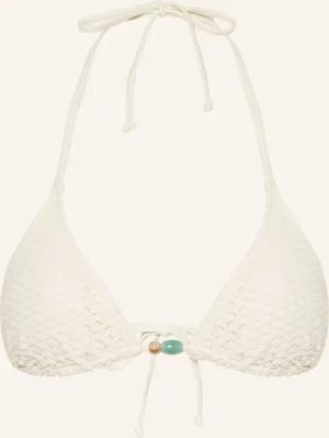 MRS & HUGS Triangel-Bikini-Top mit Schmuckperlen