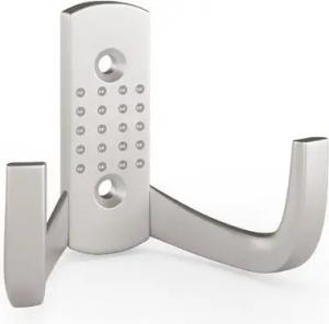 MS Beschläge Kleiderhaken Mantelhaken Kleiderhaken Doppelhaken Metallhaken