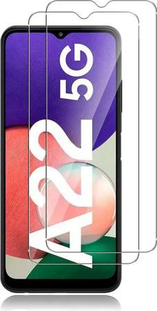 MSM Schutzfolie 2X Schutzglas für Samsung Galaxy A22 5G Display Schutz Panzerfolie 9H