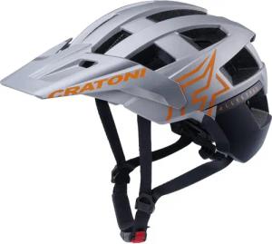 MTB - Fahrradhelm AllSet Pro silber/orange matt
