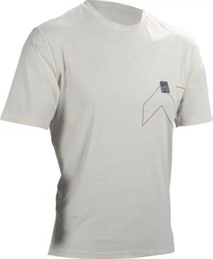 MTB Trail X-Flow 1.0 Stretch-Trikot, ultraleicht, weiß, Herren