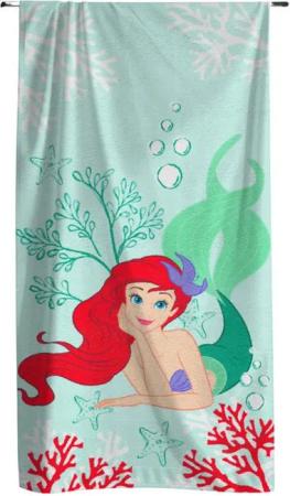 MTOnlinehandel Badetuch Arielle Meerjungfrau 70x140 cm, 100% Baumwolle (1-St), Strandtuch Disney's Mermaid Prinzessin
