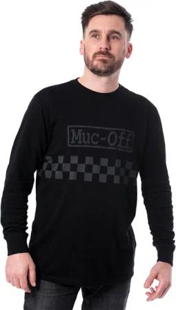 Muc Off Motocross Jersey Long Sleeve Mesh, Schwarz
