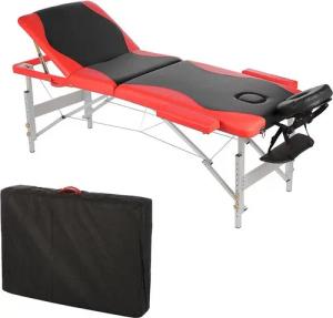 Mucola Massageliege Massageliege 3Zonen Kopfstütze Ergonomisch Leicht Tasche Kosmetikliege (Stück, 1-St., Premium-Liege), Extra dicke Polsterung