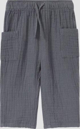 Musselin-Hose aus Baumwolle mit Durchzugskordel