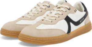 Mustang Damen Sneaker Damen Schnürhalbschuh, weiß