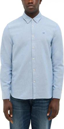 MUSTANG Langarmhemd Herren Style Edinburg