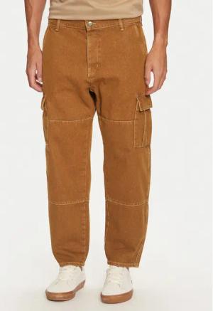 Mustang Stoffhose Toledo 1015529 Braun Loose Fit