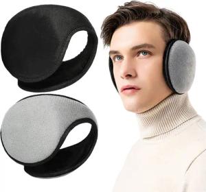 Mutig Ohrenwärmer 2 Stück Ohrenwärmer, Faltbare Plüsch Ohrenschützer für Herren & Damen (Winter Ohrenschützer, Wärmend & Kälteschutz, Ohrenmuscheln für Skifahren, Radfahren, Laufen, Bergsteigen) Outdoor-Aktivitäten, Kaltes Winterzubehör