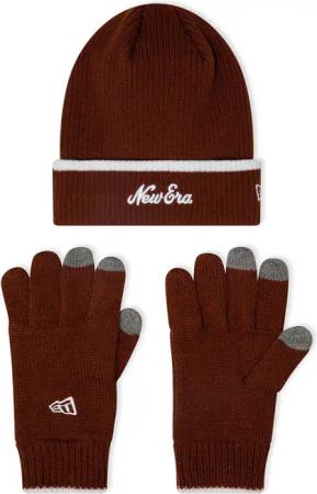 Mütze & Handschuhe Rot E-Touch New Era