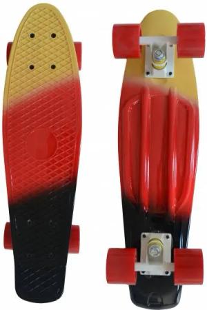 MUWO "Cruiser" Penny Board Mini Skateboard rot