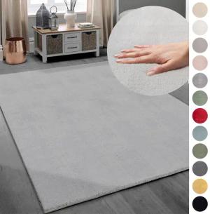 my home Teppich Arabell, Kunstfellteppich, Felloptik, waschbar, rechteckig, Höhe: 16 mm, flauschig, kuschelig, Anti-Rutsch-Unterseite, Wohnzimmer, Schlafzimmer