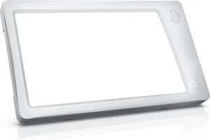 MyBeo Tageslichtlampe LED Tageslichtleuchte, Lichttherapielampe mit Standfuß, Lichtdusche, Dimmfunktion, Timer, LED fest integriert, neutralweiß, simuliert Tageslicht, 3 Helligkeitsstufen, Flackerfrei, Metallständer