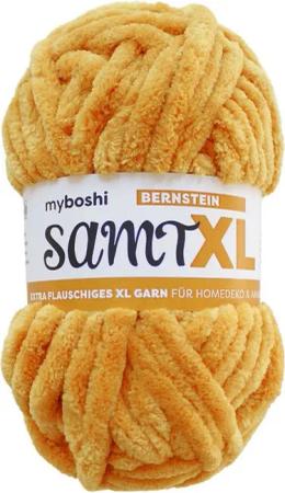 myboshi Samt XL, extra dickes Chenillegarn, super chunky Häkelwolle, 40 m (1-St), Uni