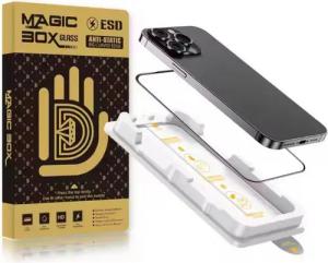 Mycotech Displayschutzfolie Premium Panzerglas Panzerfolie mit Anbringhilfe MAGICBOX Schutzglas für Samsung Galaxy S24/S25