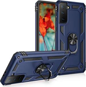 Mycotech Handyhülle Outdoor Armor Case Samsung Hülle Für Samsung Galaxy S21-Blau