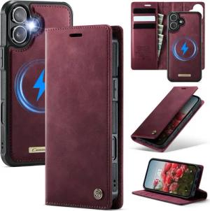 Mycotech Handyhülle Premium 2in1 Klapphülle mit abnehmbarem Magnet Case MagSafe