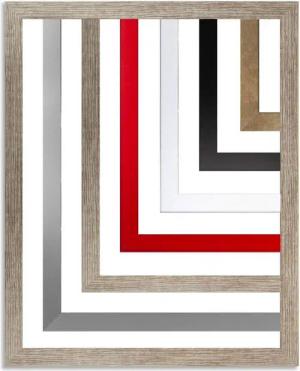 myposterframe Einzelrahmen Rahmen Maia, (1 Stück), 80x100 cm, Beige Vintage, MDF