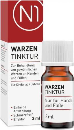 N1 Healthcare Warzen-Behandlungsstift N1 Warzen Tinktur, 5x2 ml, Medizinprodukt aus der Apotheke
